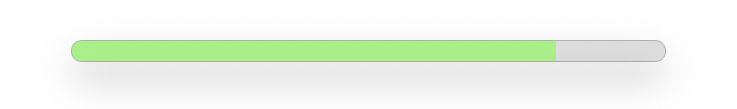 flowloop progress bar short break (green)